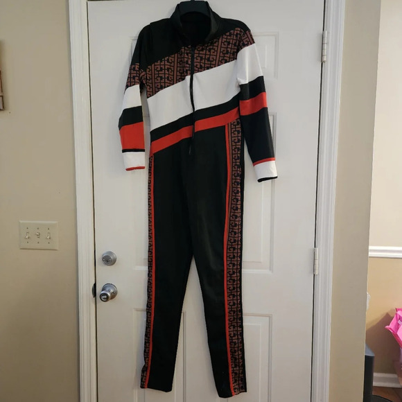 Slay Couture by Jaz Racer Jumpsuit Size L - Picture 2 of 6
